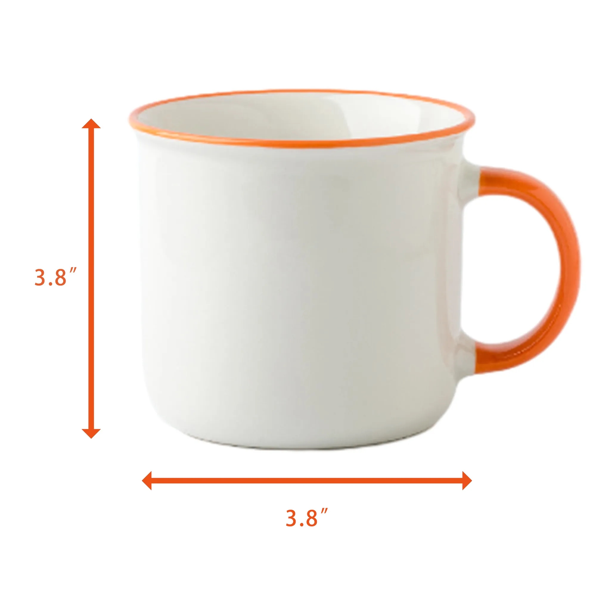 14 oz Coloured High End Ceramic Mug 2