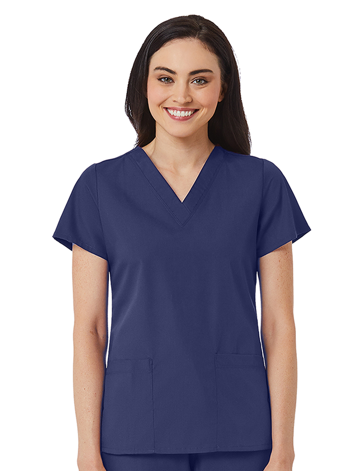 Maevn - Red Panda - Women's V-Neck Two Pocket Top 11
