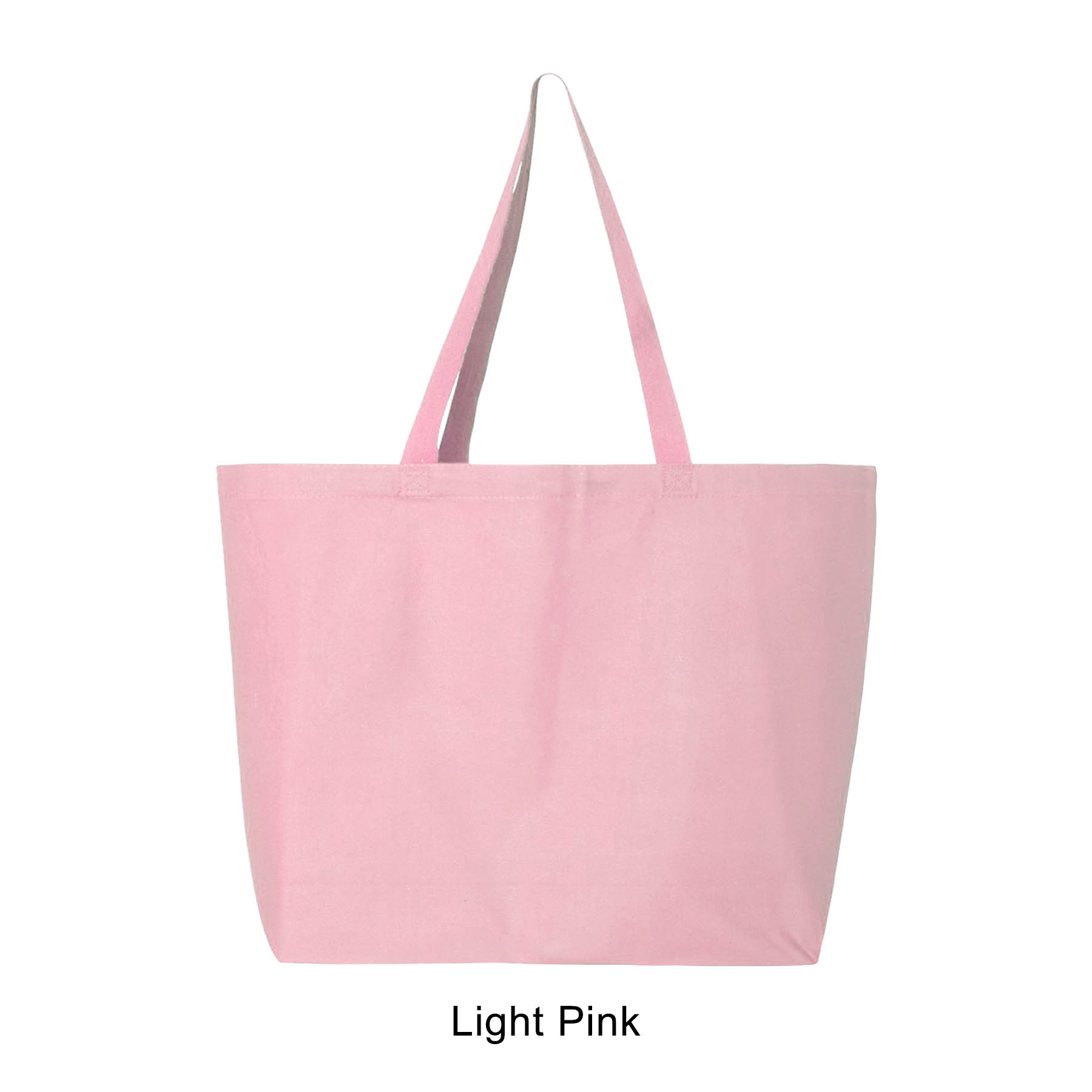 12 oz. 100% Heavy Cotton Canvas 25L Jumbo Tote Bag_R108BT 7