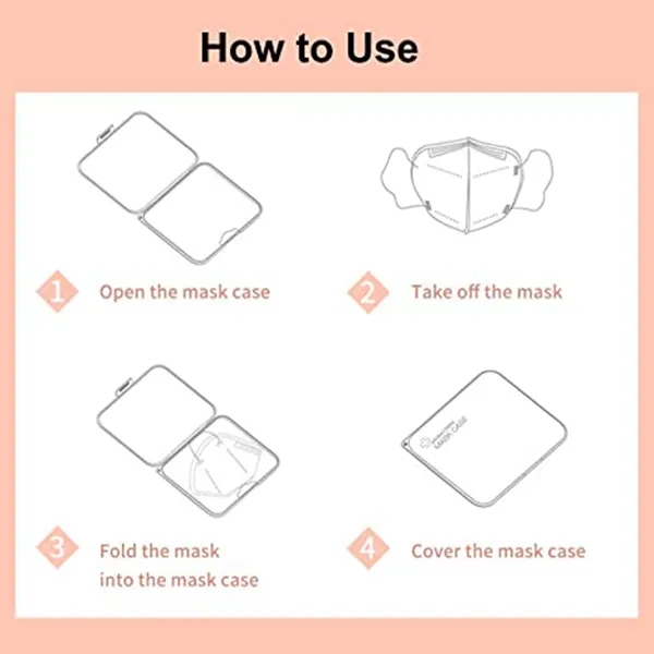 Mask Storage Box Portable Case 5