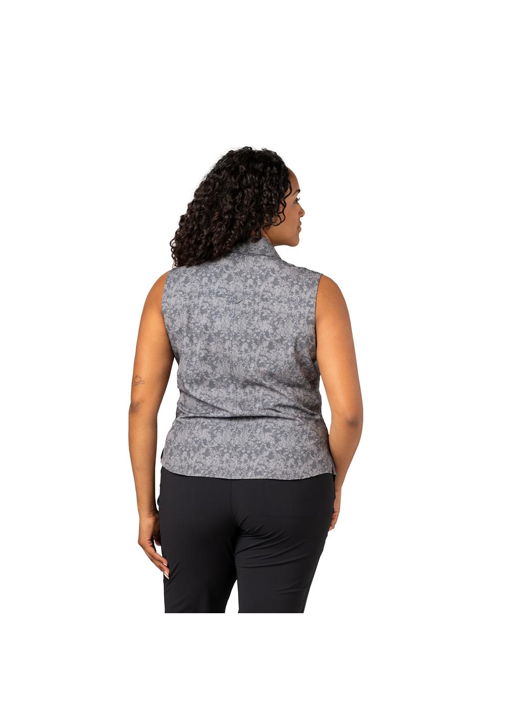 Storm Creek Women's Enthusiast 4-Way Stretch Printed Sleeveless Outdoor Shirt 11