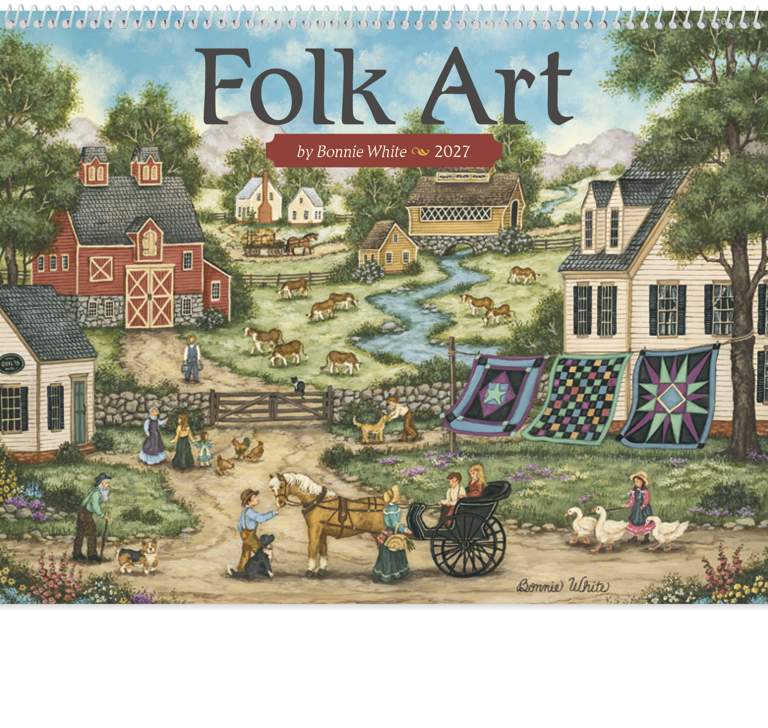 Triumph® Calendars Folk Art Calendar 48