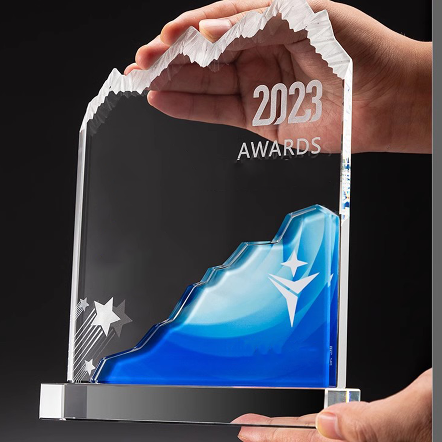 Customized Creative Iceberg Crystal Trophy 4