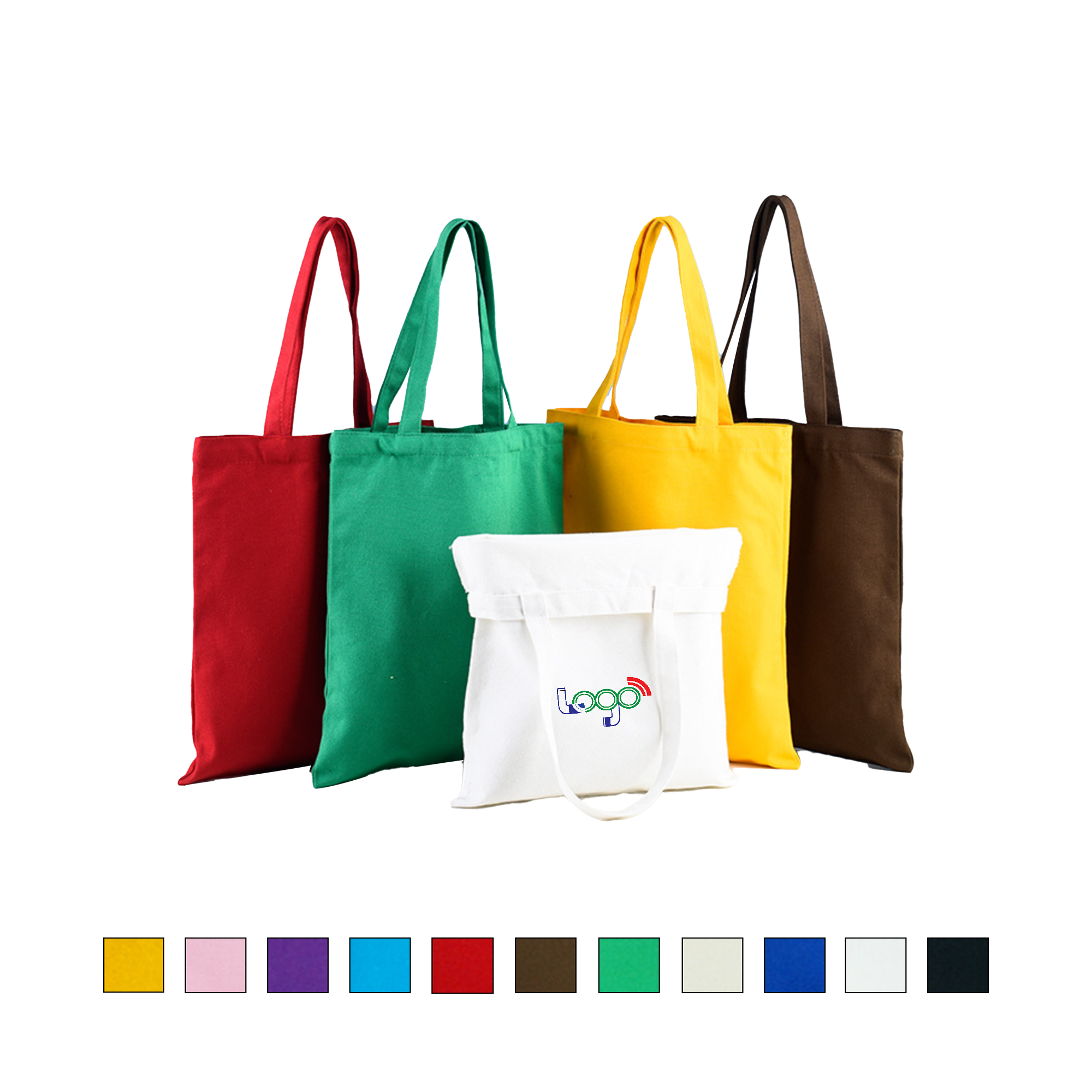 Universal Portable Canvas Bag, custom tote bag with logo imprint 2