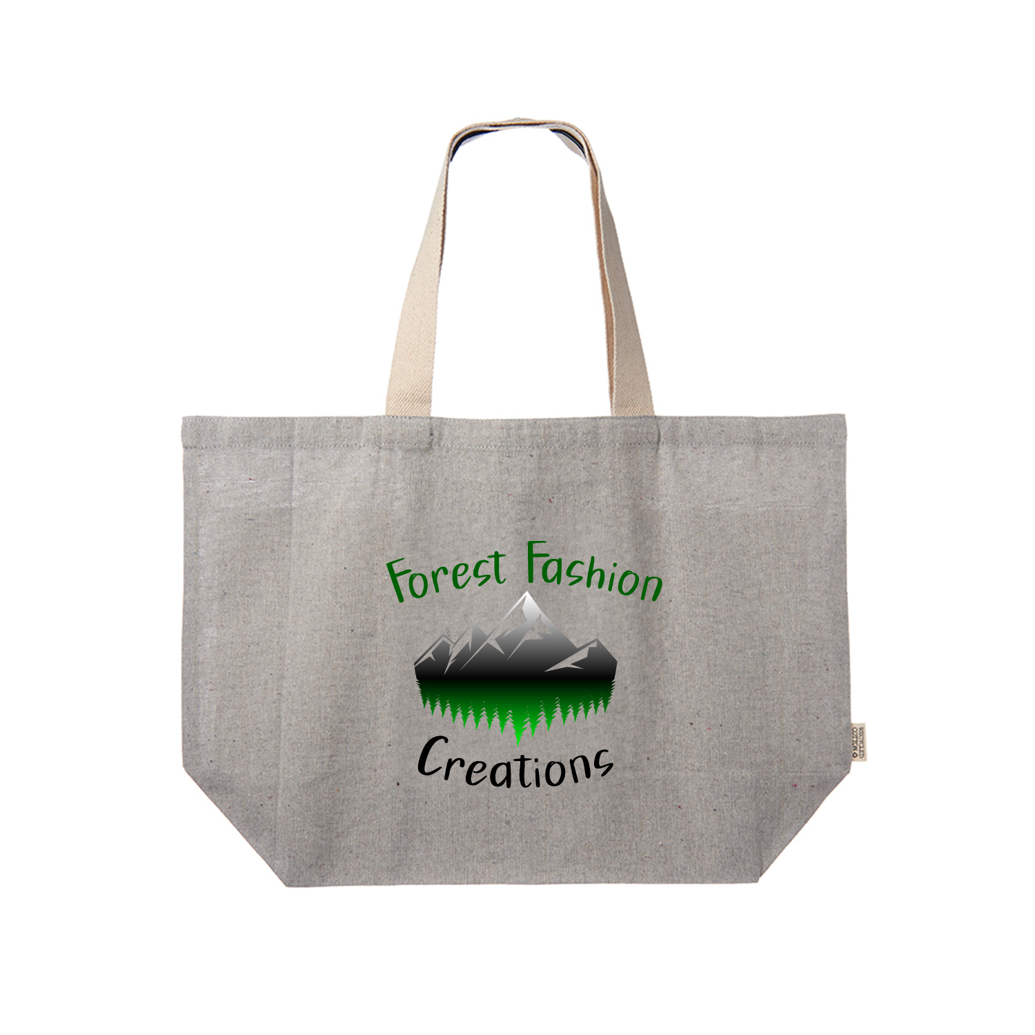 Eco Jumbo Tote Bag (Full Color Imprint), custom tote bag with logo imprint 11