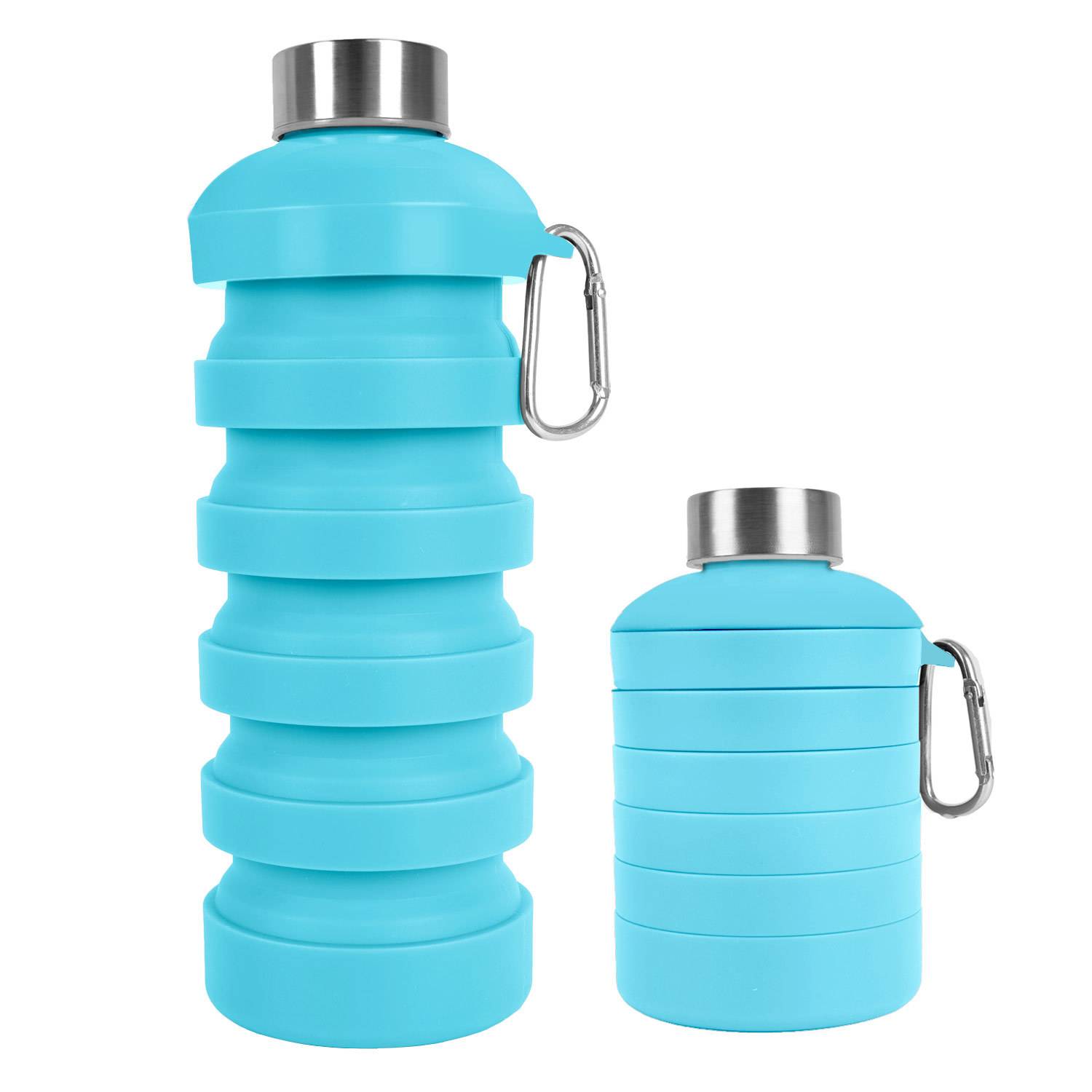 34oz Large Capacity Outdoor Retractable Folding Water Bottle 3