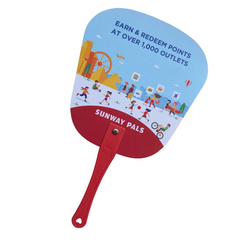 Plastic Hand Fan 1