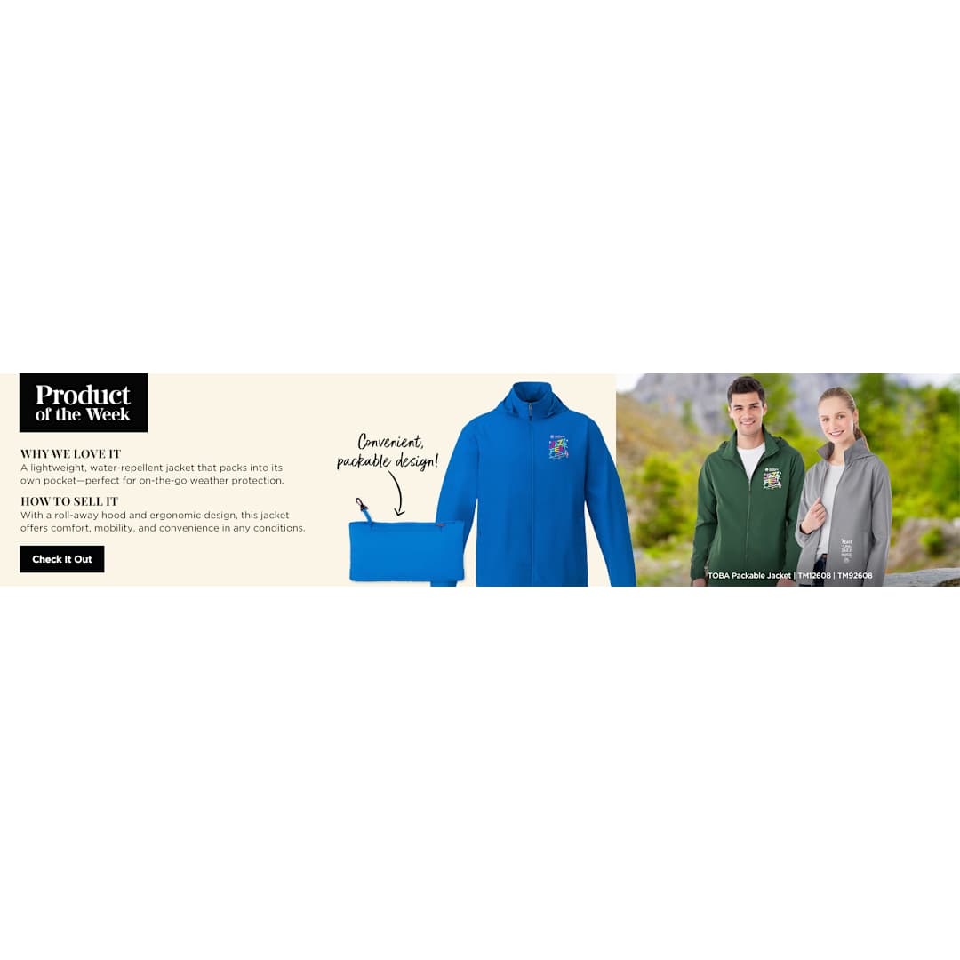 Women's TOBA Packable Jacket 175
