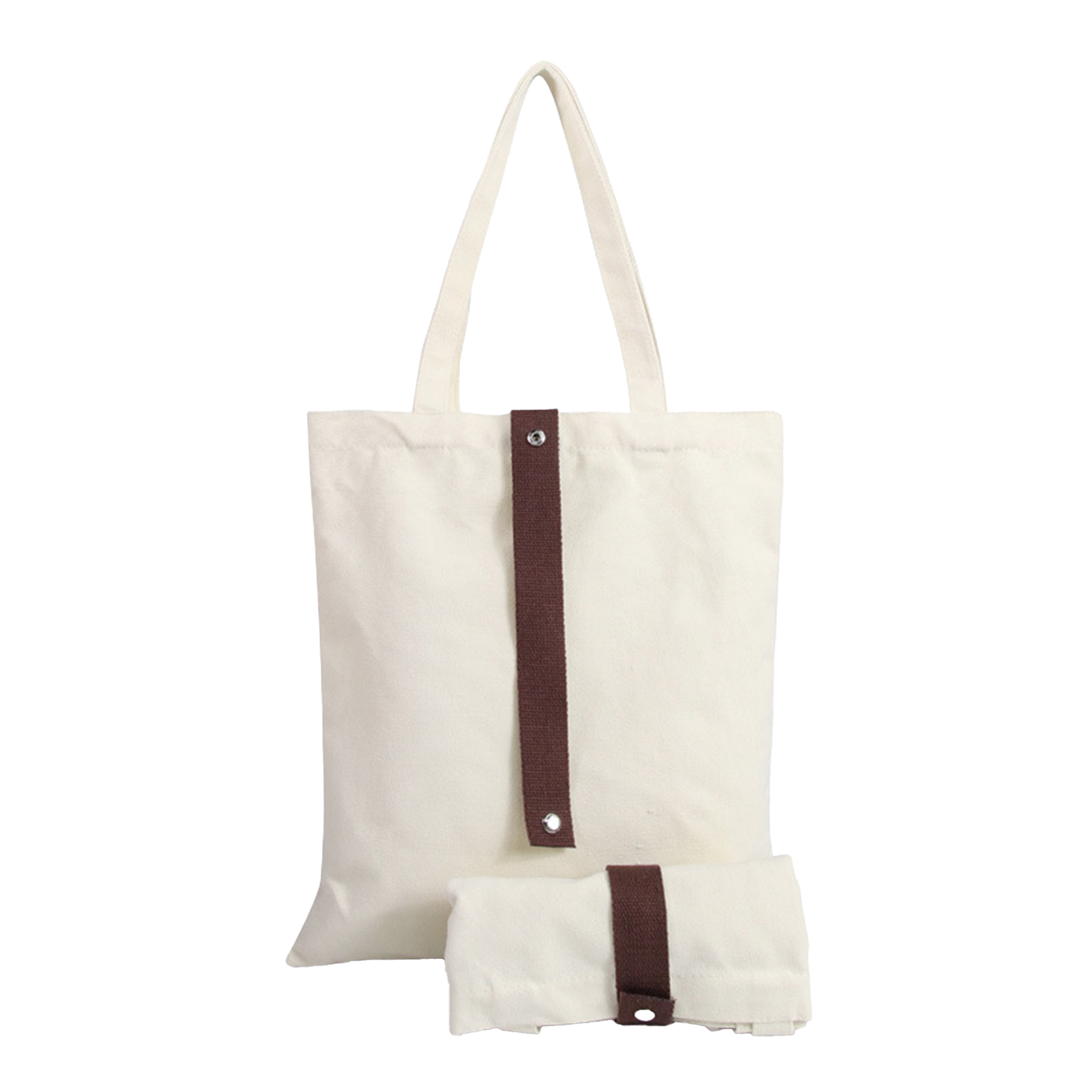 Canvas Foldable Tote Bag, custom tote bag with logo imprint 5