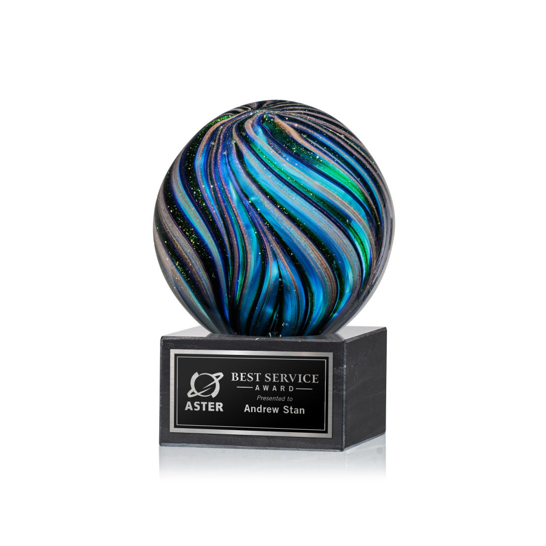 Malton Award on Square Marble Base 14