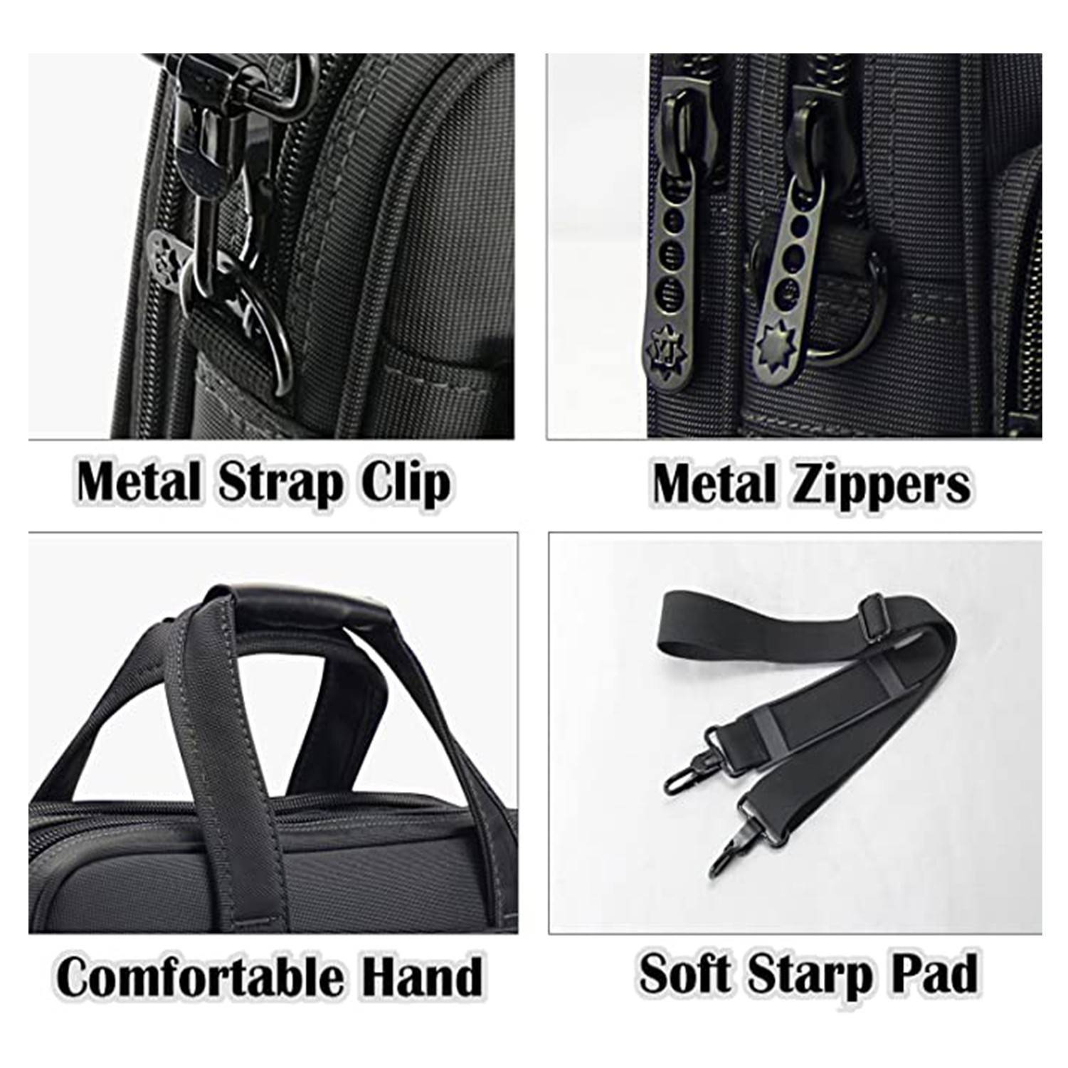 15 Inch Laptop Briefcase Messenger Bag 1