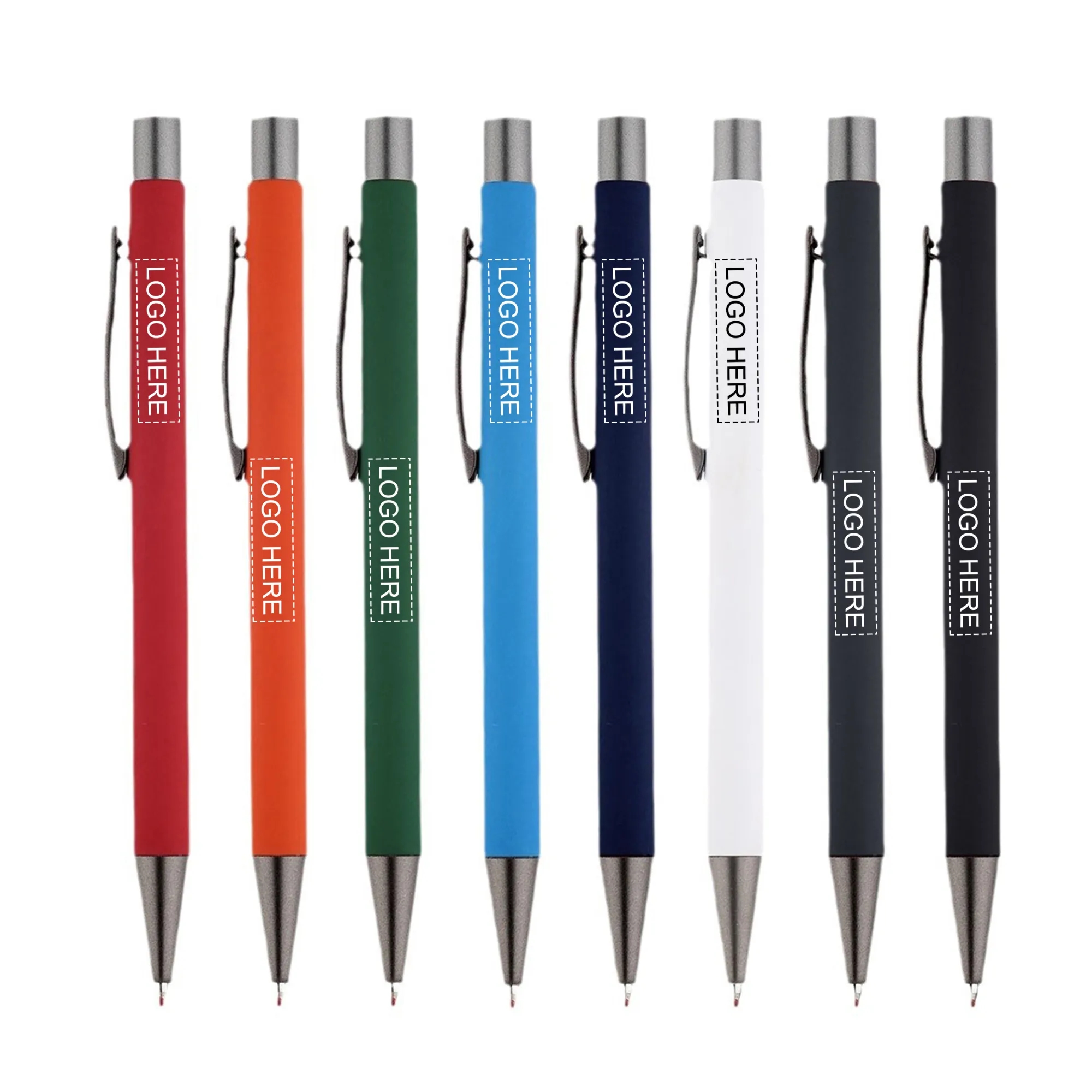 Aluminum Rod Press Ballpoint Pen 2
