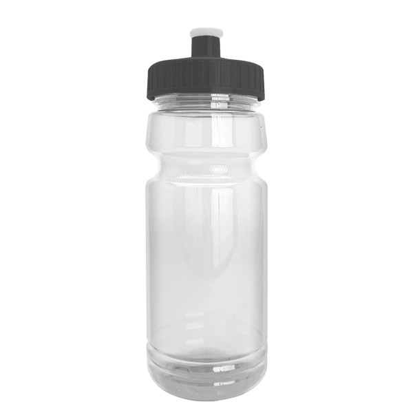 Wheely 24oz Transparent Bike Bottle w/Push-Pull Lid 20