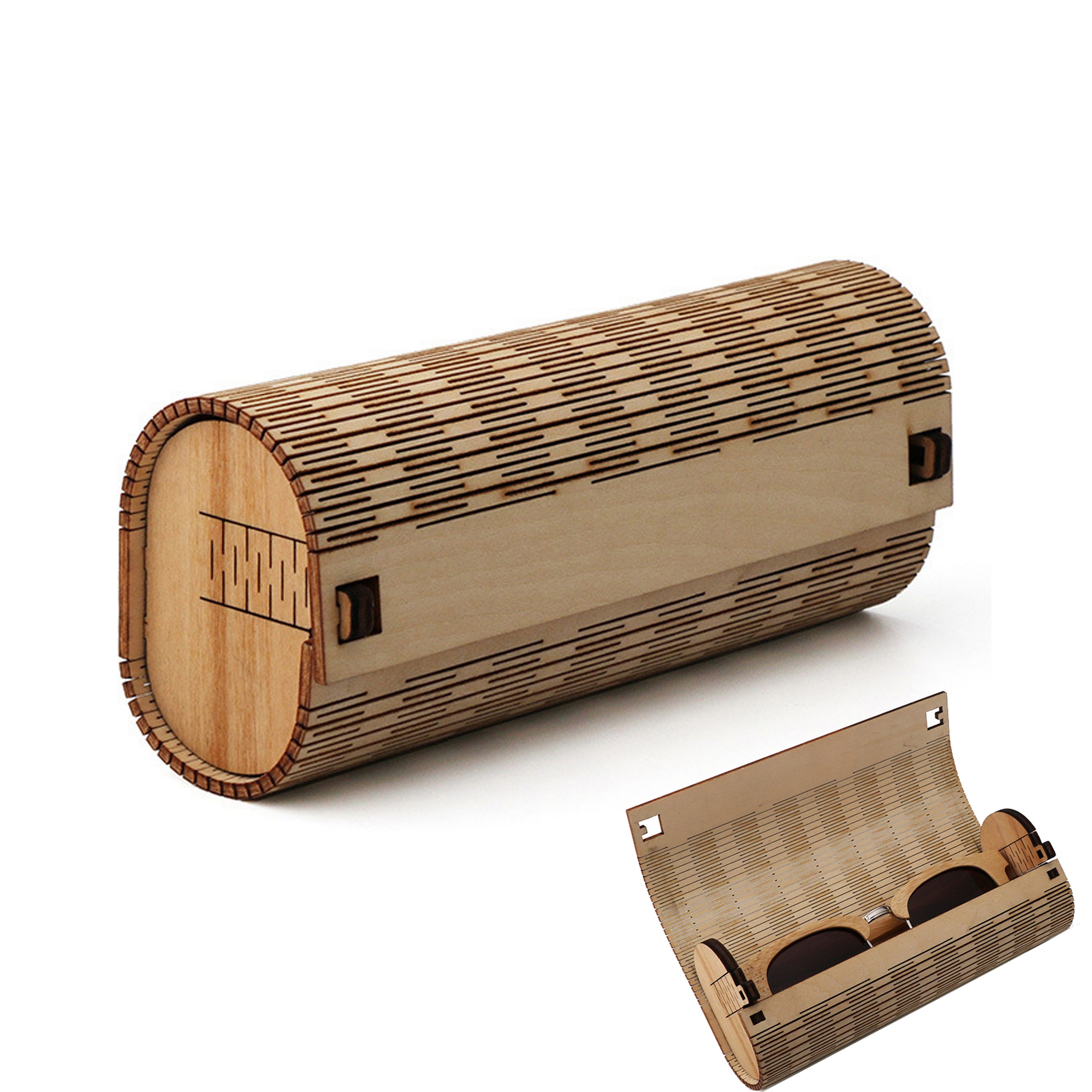 Fashion Wood Sunglasses Case 4