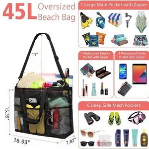 Mesh Tote Bags For Beach 8
