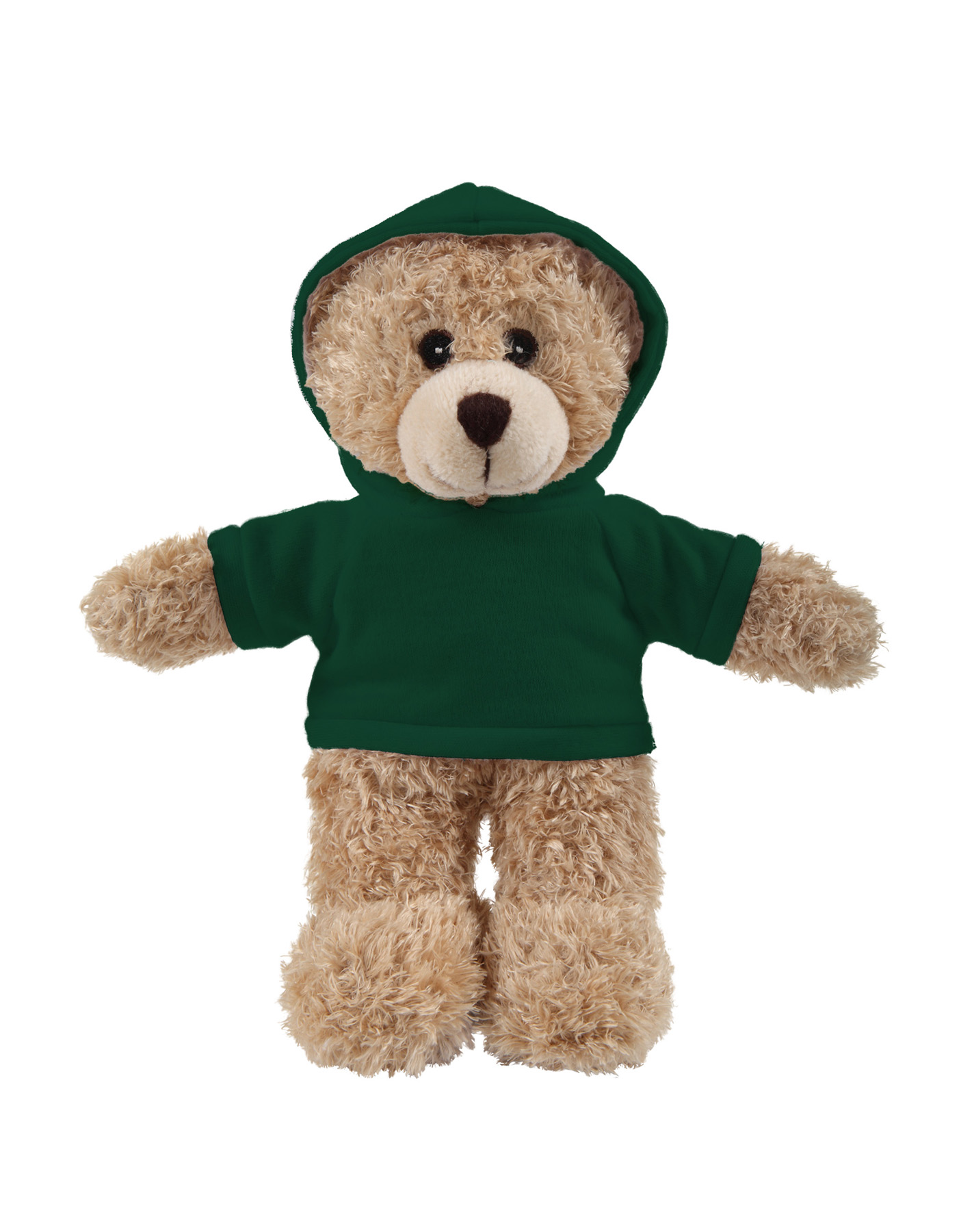 soft plush Tan Bear with hoodie 6