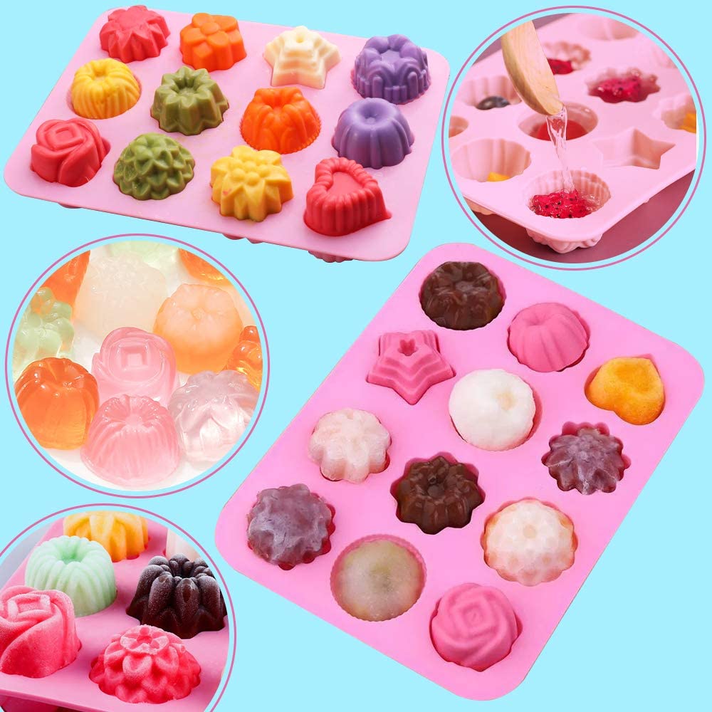 Silicone Molds For Baking Or Making Chocolate, Candy, Jelly 13