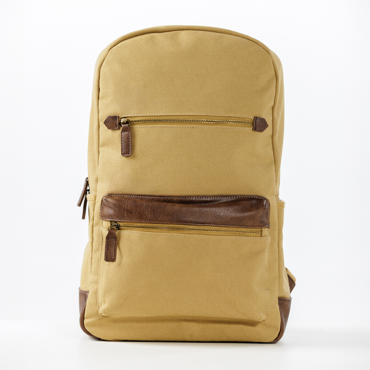 Recycled cotton canvas Backpack 9