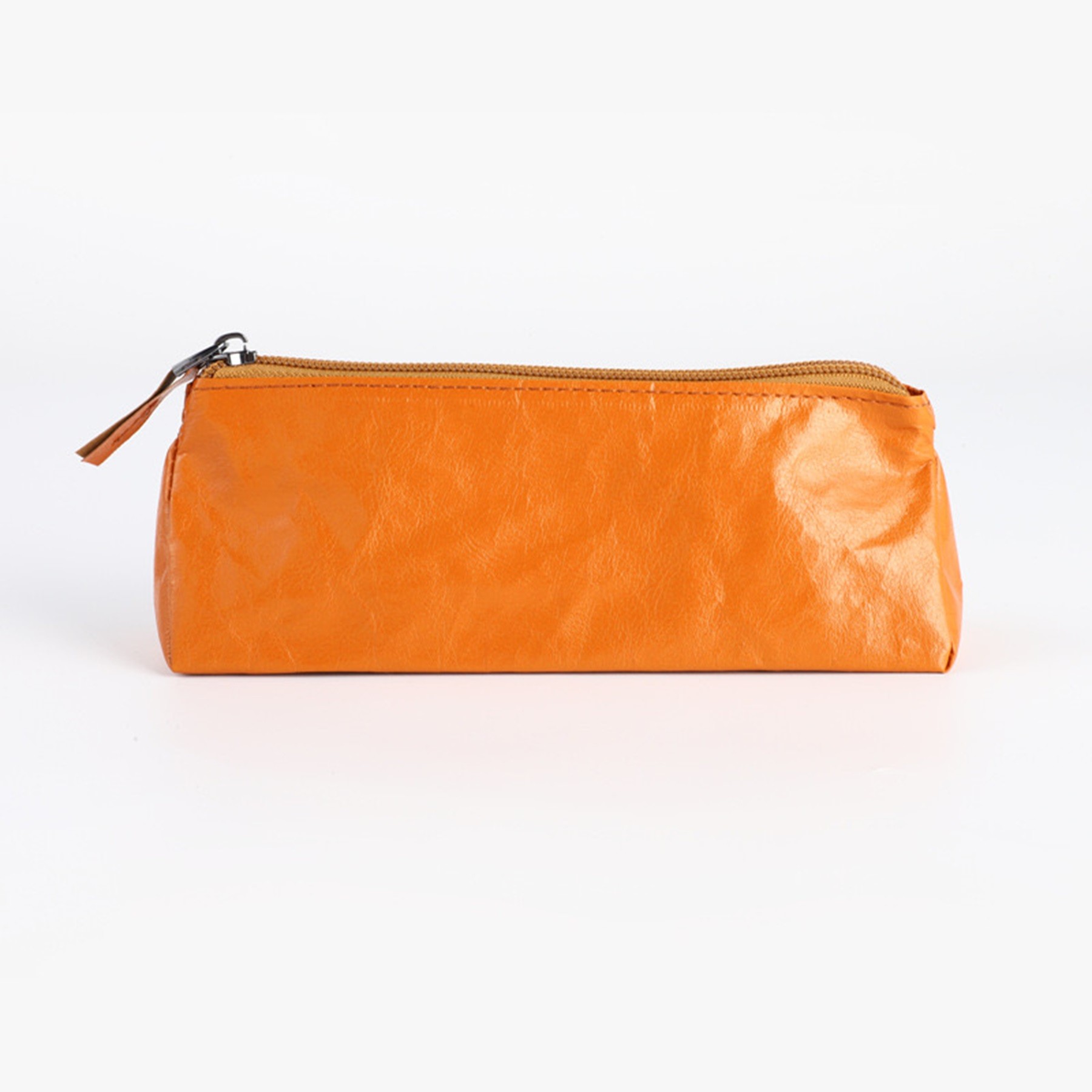 Solid Color Unisex Zipper Pencil Case 10