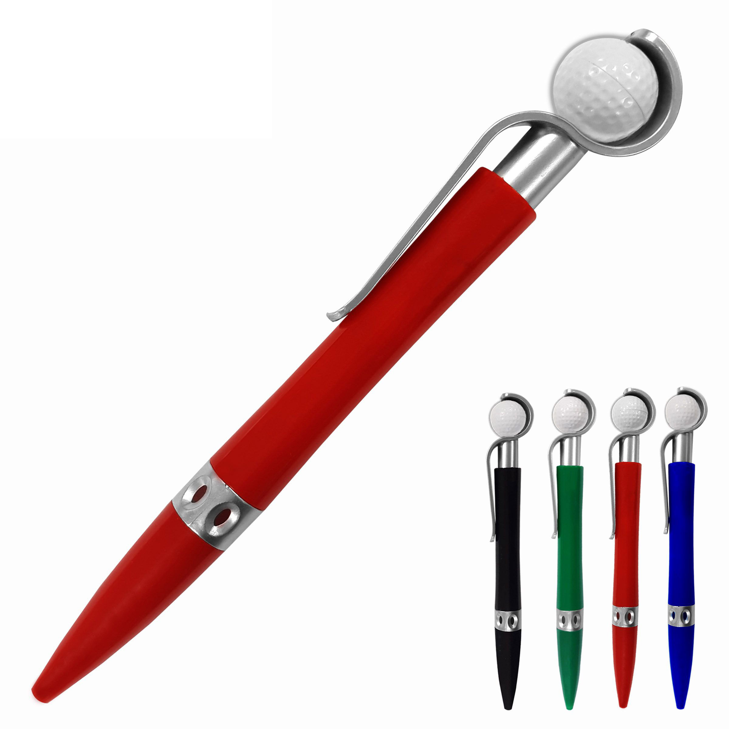 Golf Ball Ballpoint Custom Pens - Sports & Golf Promotions 11