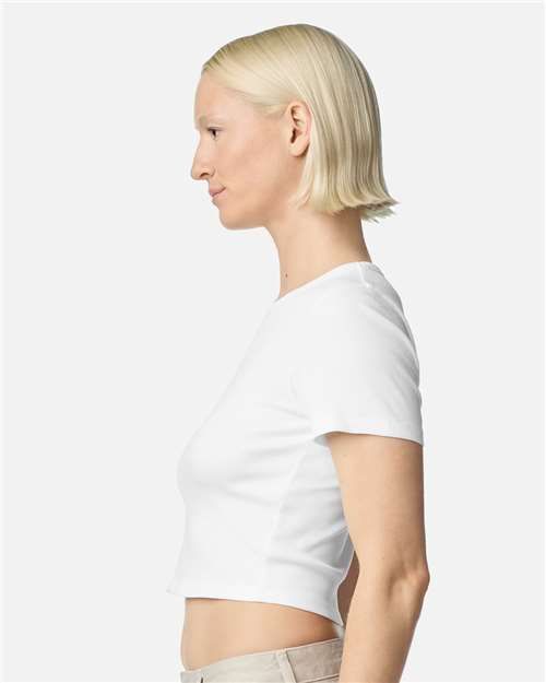Women's Baby Rib Cropped Tee - BR210 15