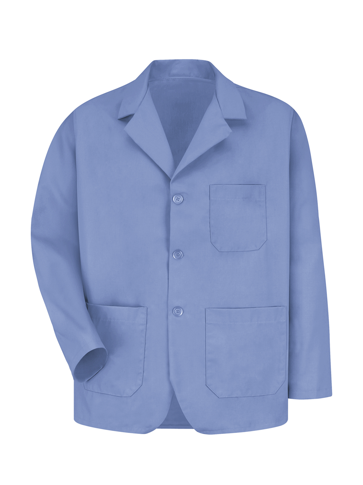 Red Kap Healthcare -  Men's Three-Pocket 30" Lapel Counter Coat