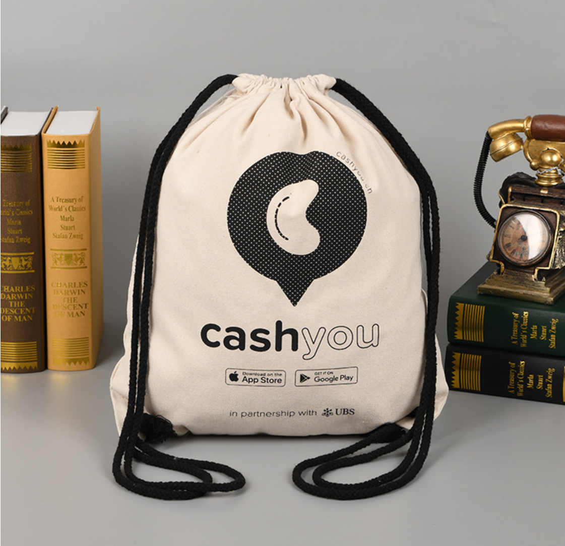 Canvas Drawstring Backpack 2