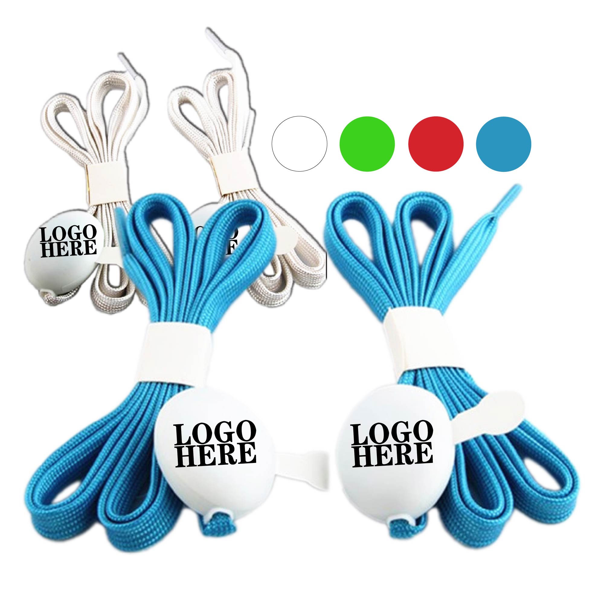 LED Color Shell Light Up Shoelaces 1