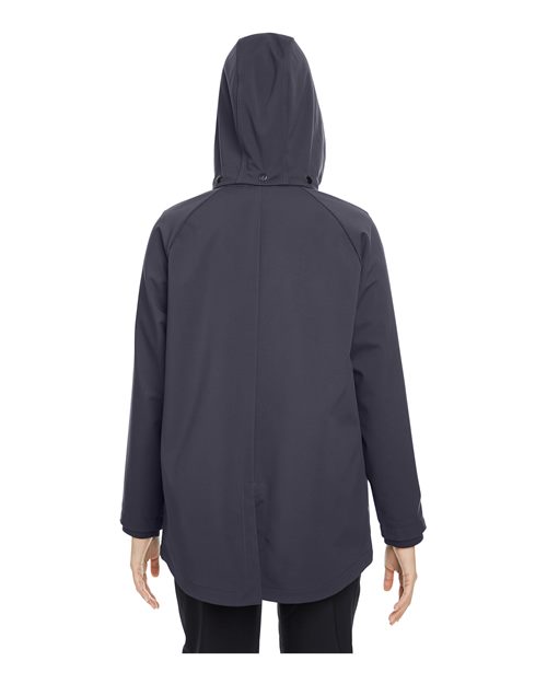 Women's City Hybrid Soft Shell Hooded Jacket - NE718W 4