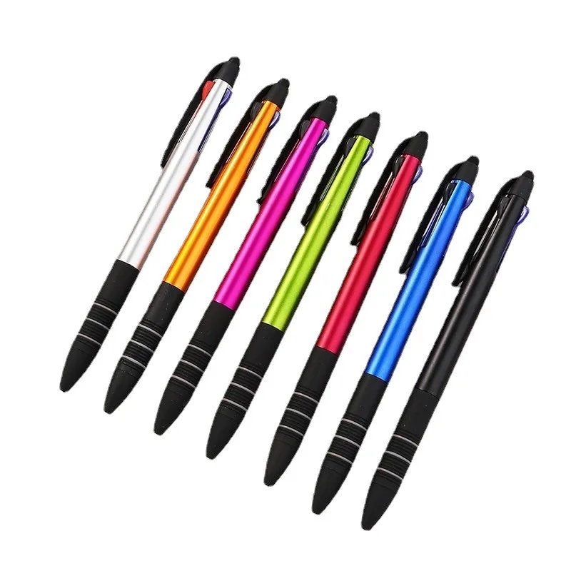 Multicolor Refill Click Action Stylus Pen 1