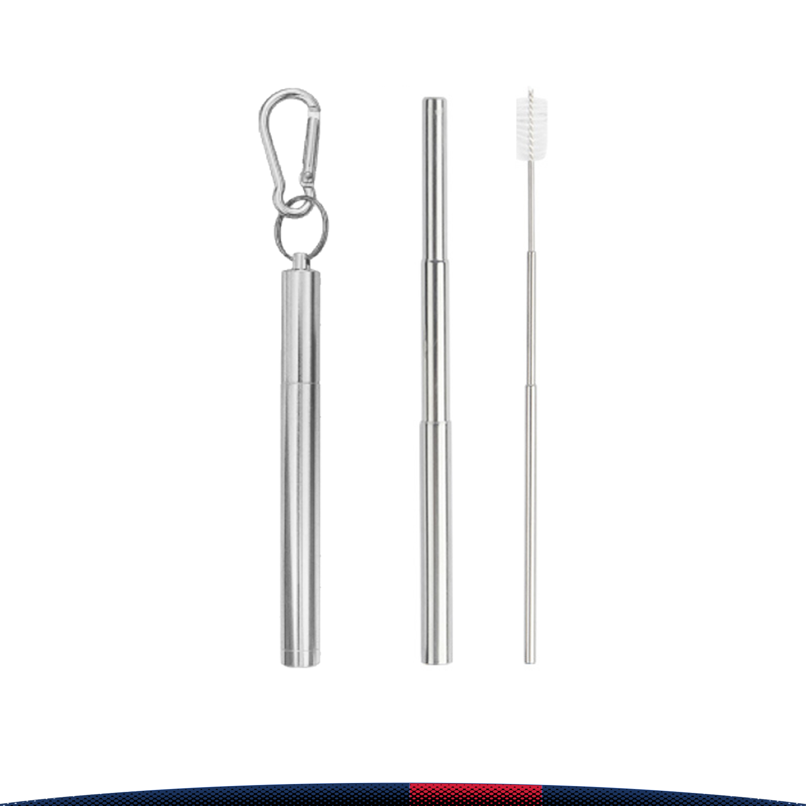Telescopic Straw with Opener 2