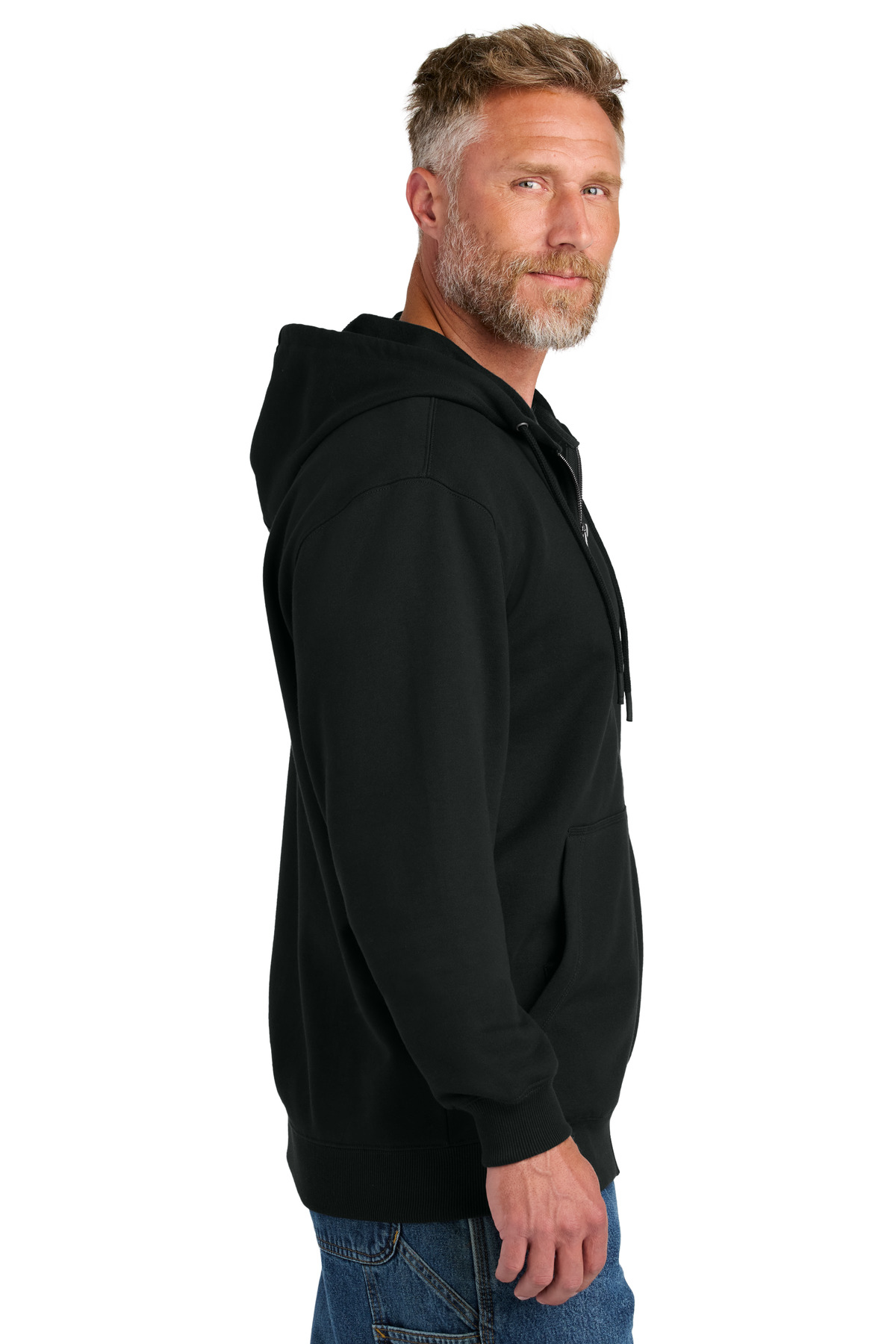 CornerStone® Tough Fleece Full-Zip Hoodie 1