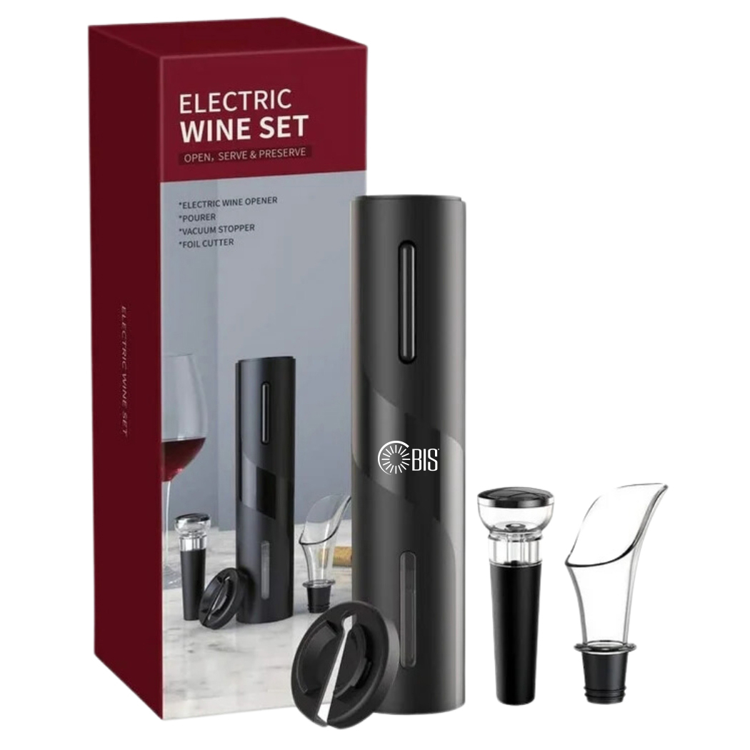 WineVault Opener, Pourer & Vacuum Preserver Set 6