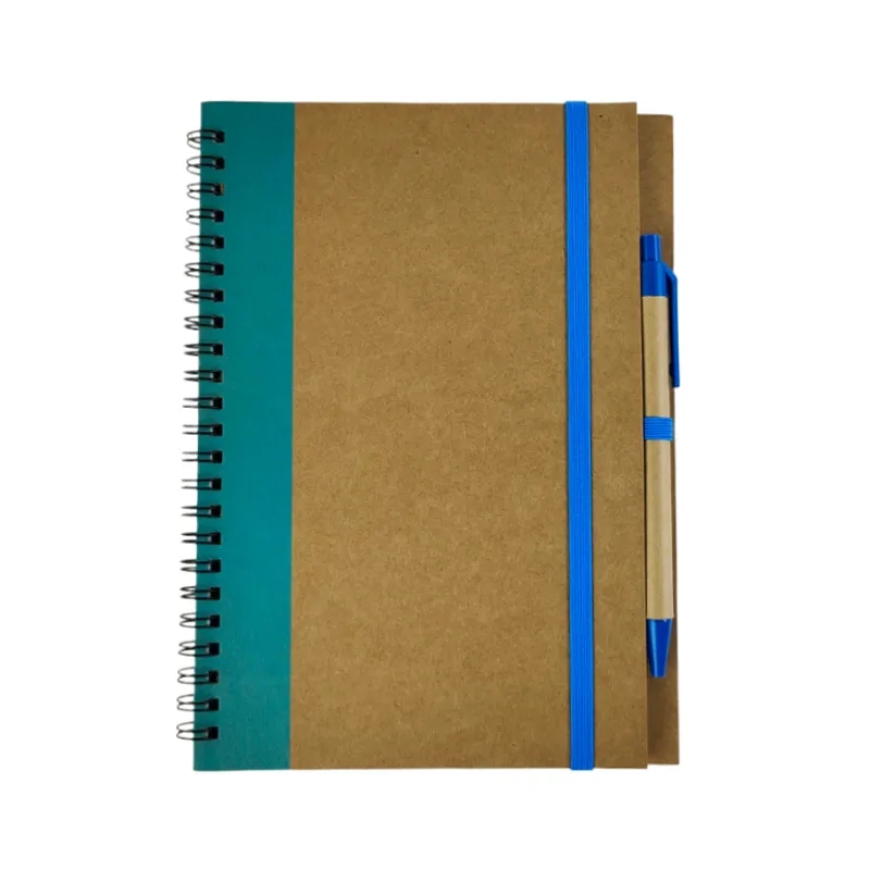 A5 Spiral Notebook & Pen 4