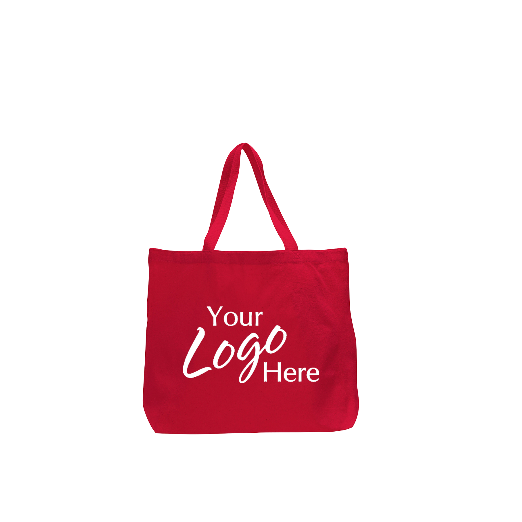Canvas Jumbo Tote Bag 20" W x 15" H x 5" Gusset, custom tote bag with logo imprint 13