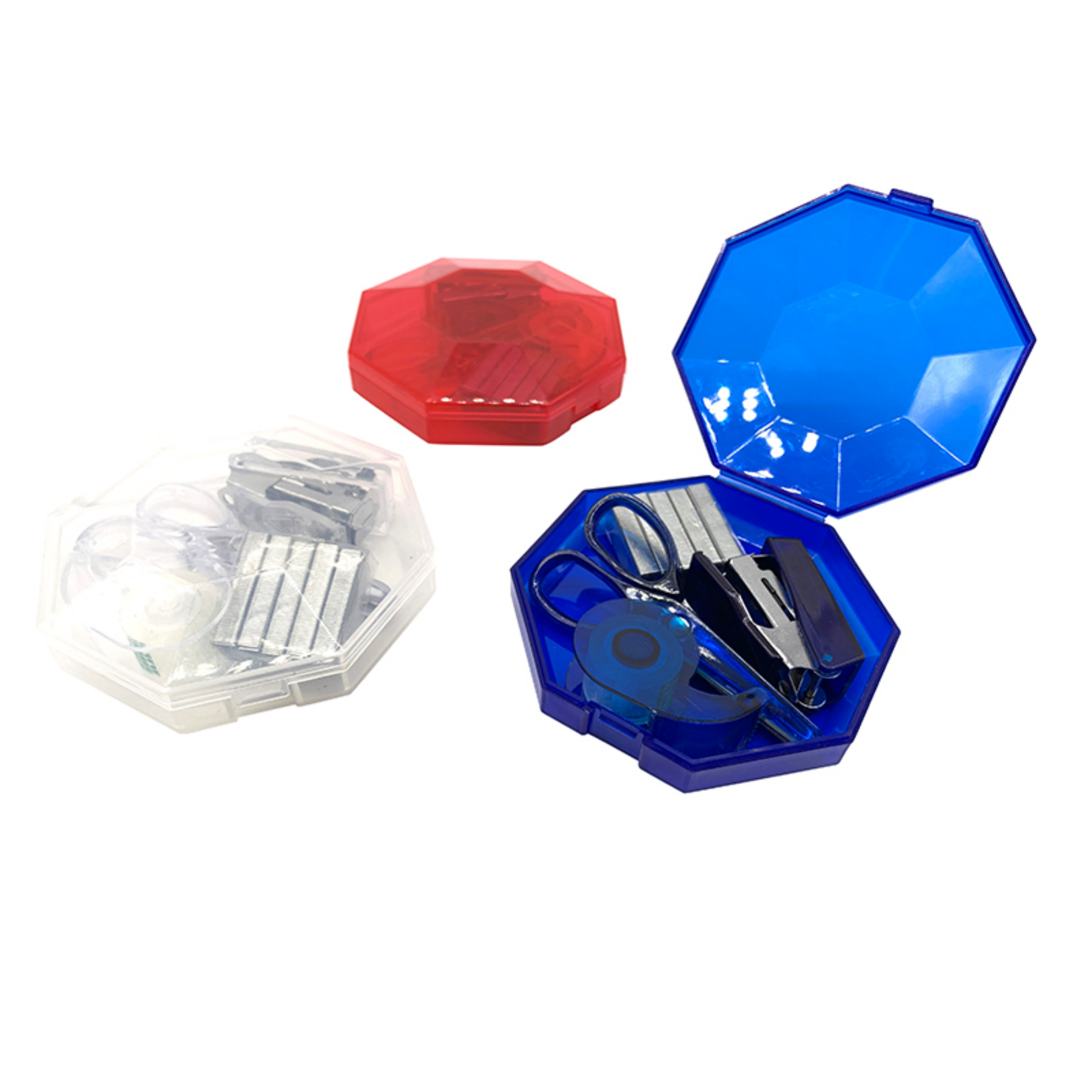 Office Supplies Set Desk Accessories Kits Eight Side Box 4