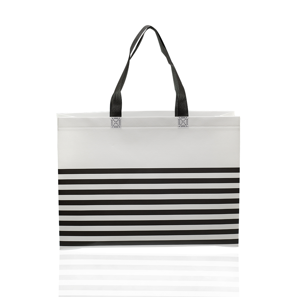 Seaside Striped Tote Bags 10