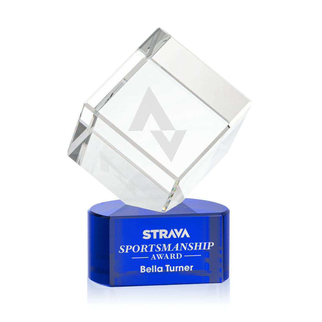 Burrill Award on Paragon Base - Blue 6