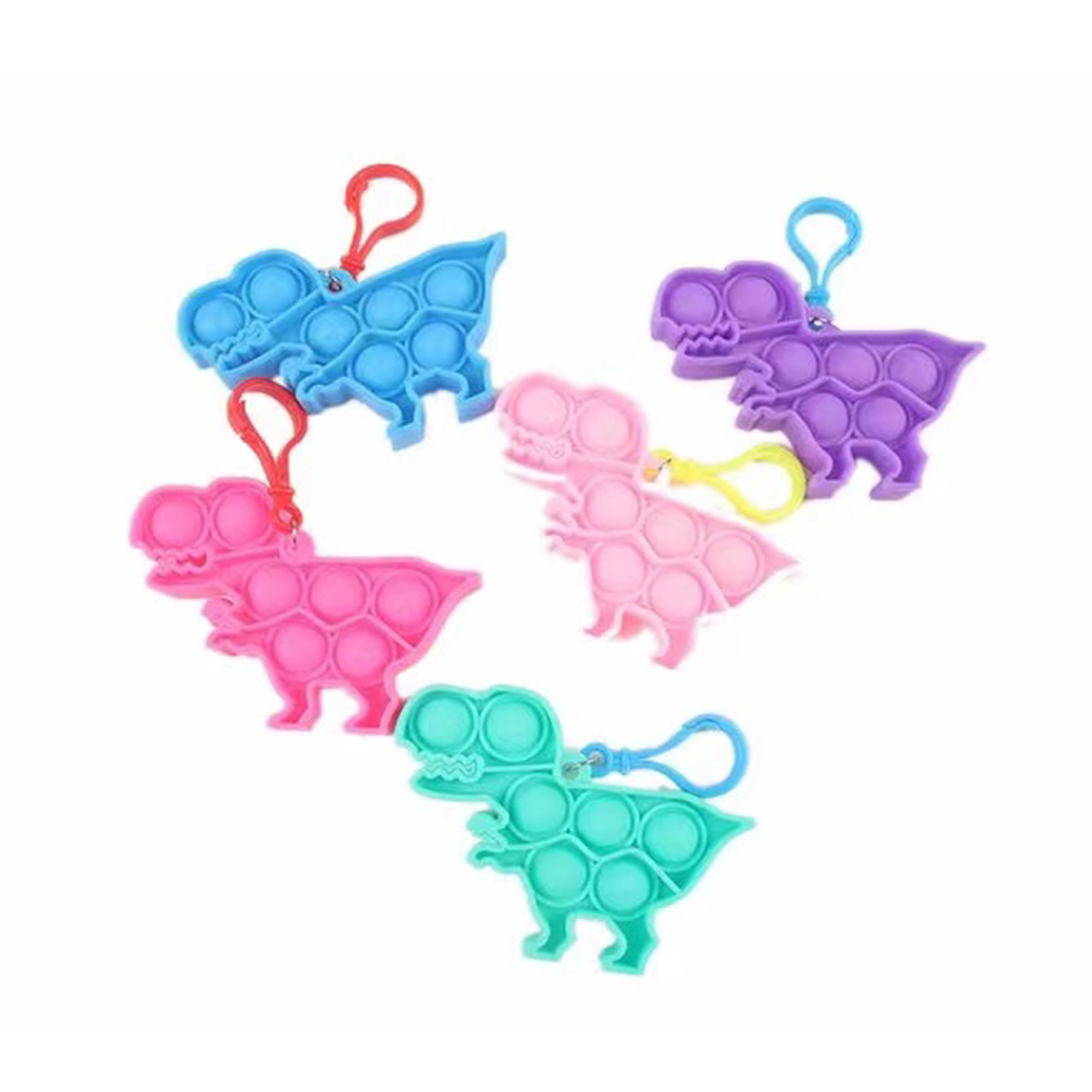 Push Bubble Fidget Sensory Toy With Buckle 2