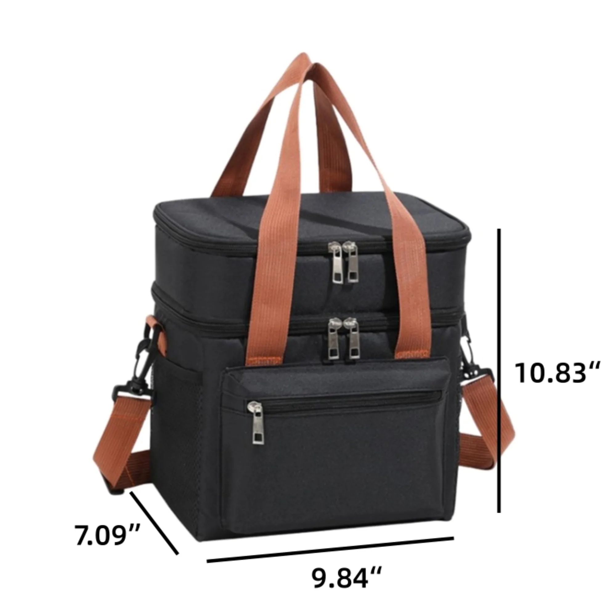 Insulated Oxford Outdoor Picnic Tote Bag Durable 6