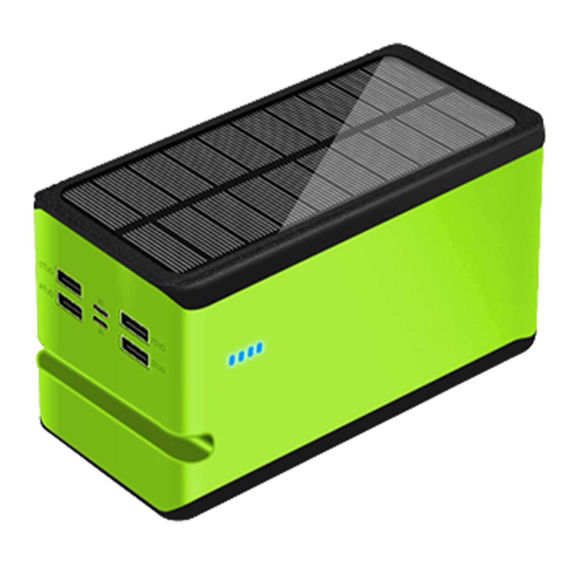100000Mah Solar Power Bank Flashlight 3