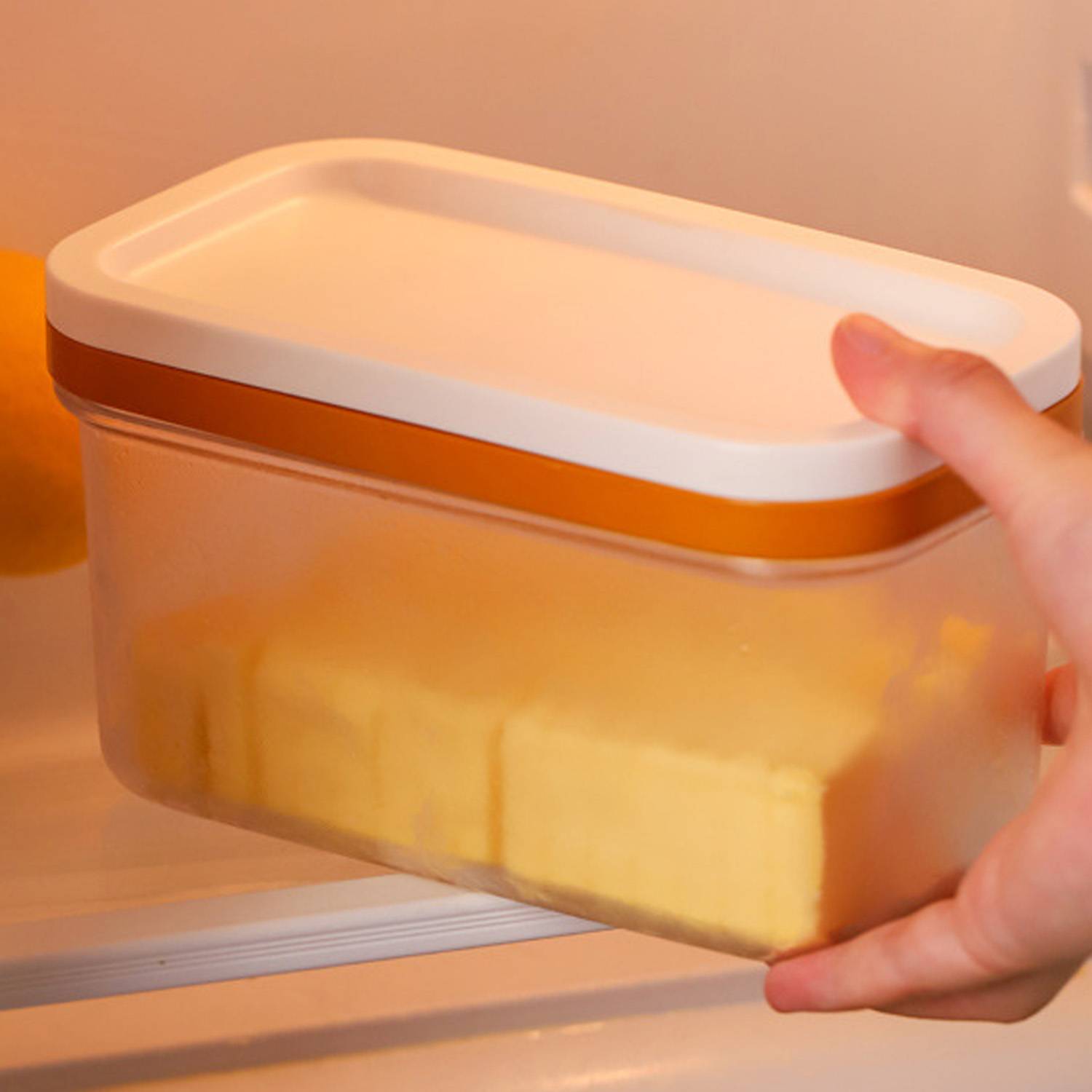 Plastic Butter Cutting Storage Box 6