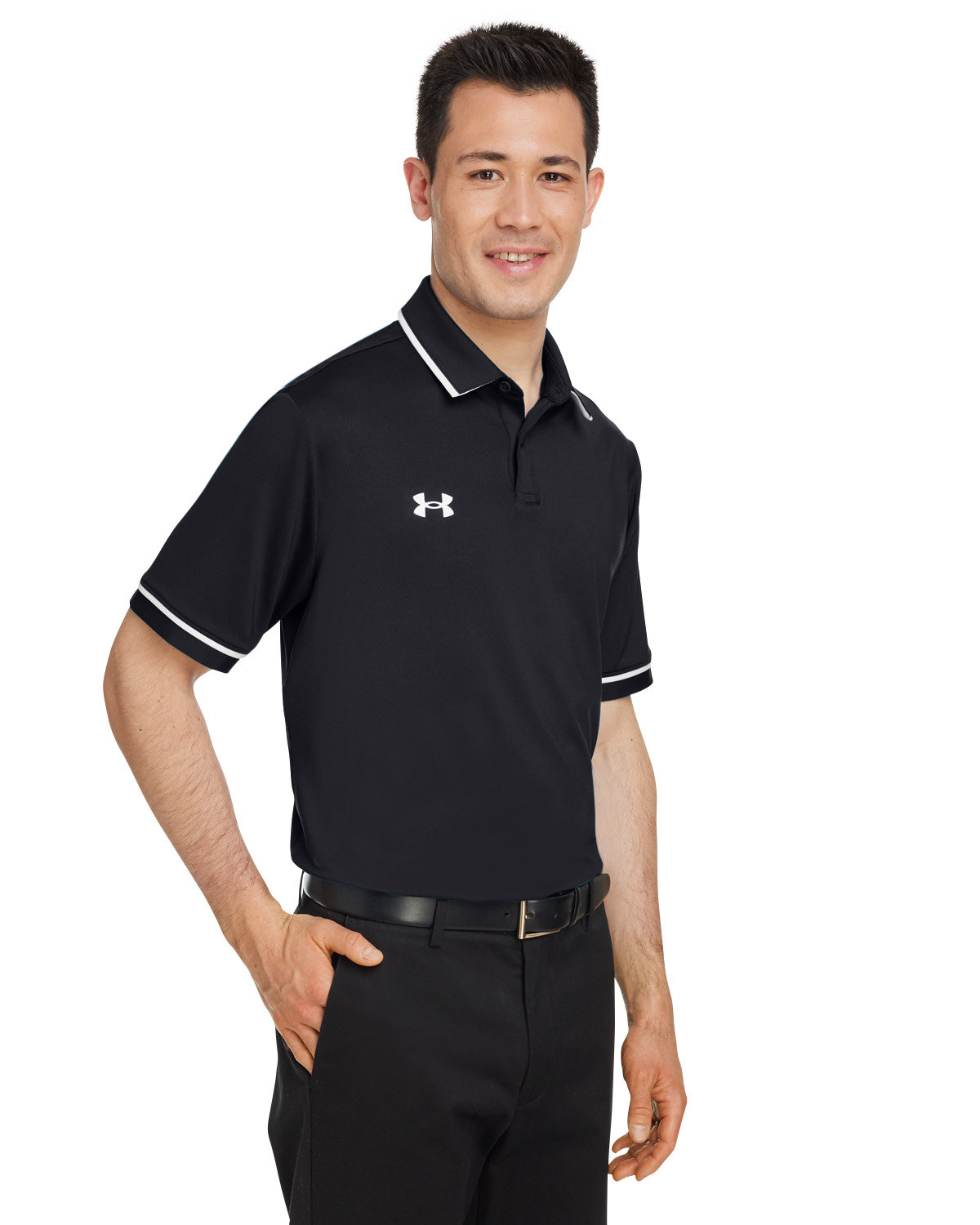 Men's Tipped Teams Performance Polo