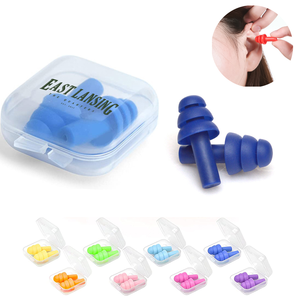 Sleeping and Work Soft Silicone Noise Reduction Ear Plugs 5