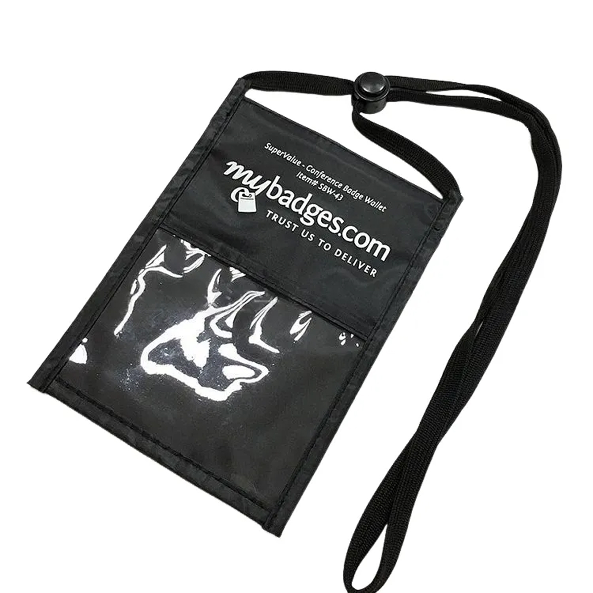 Portable Badge Organizer with Comfortable Lanyard 2