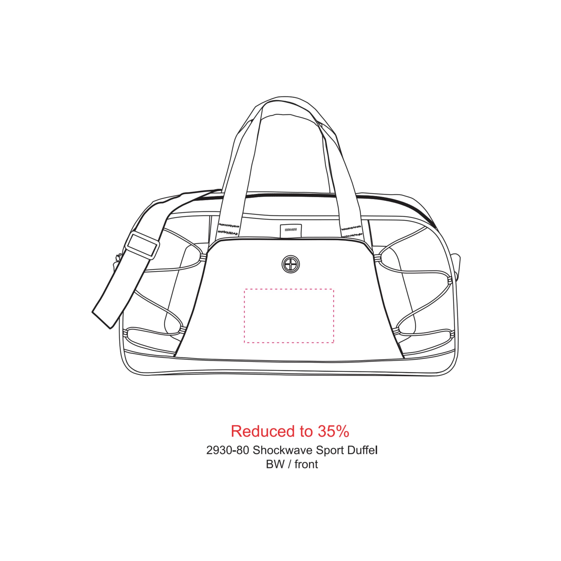 Shockwave 19" Sport Duffel Bag 24