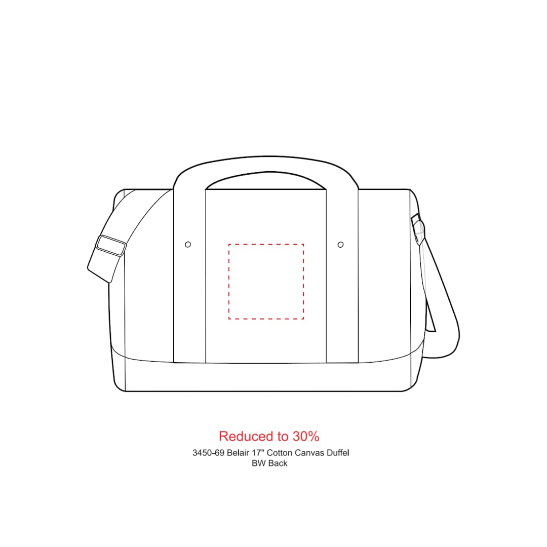 Belair 17" Cotton Canvas Duffel 31
