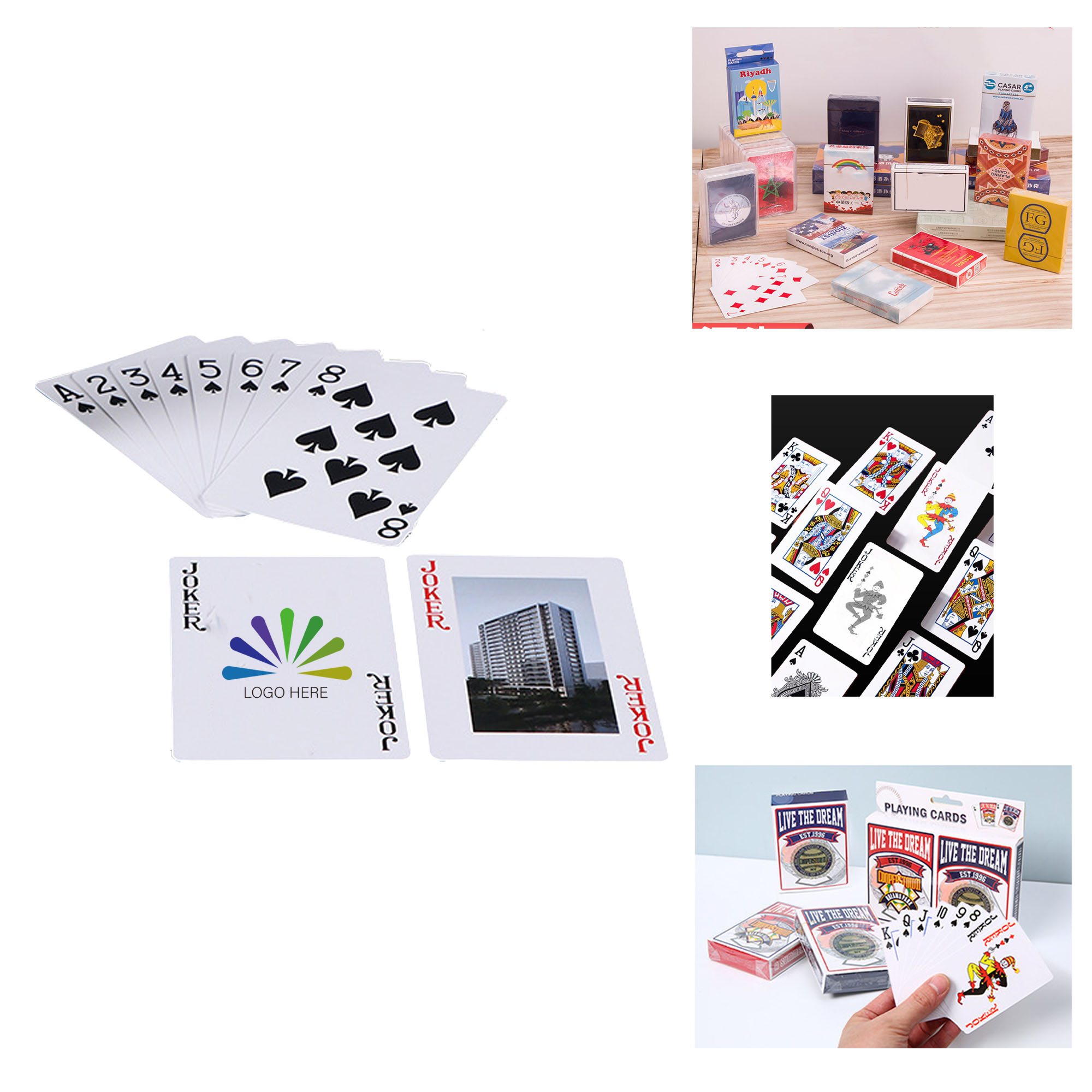 MOQ 100 pcs Custom Playing Cards 4