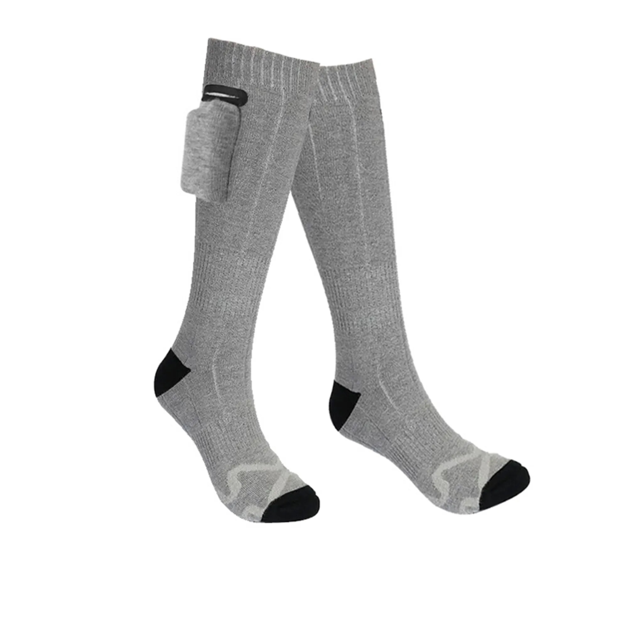 Long Thick USB Charging Heating Socks 3