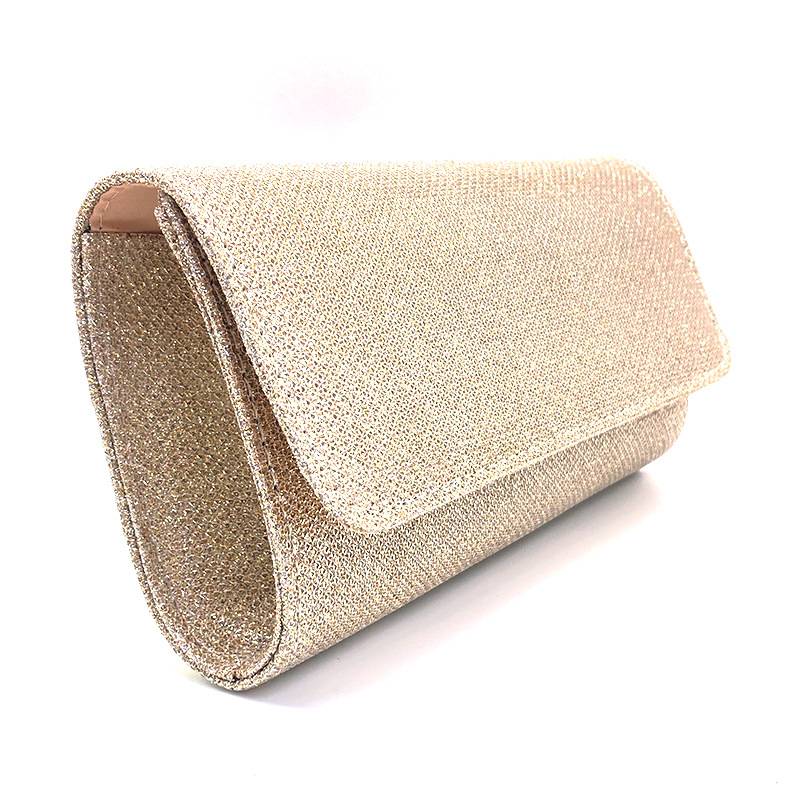 Elegant Mesh Glossy Dinner Handbag with Flash Design 3